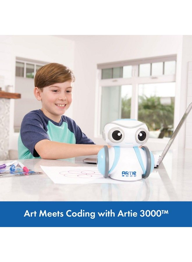 Artie 3000 The Coding & Drawing Robot Stem Toy Gift For Boys & Girls Ages 7+