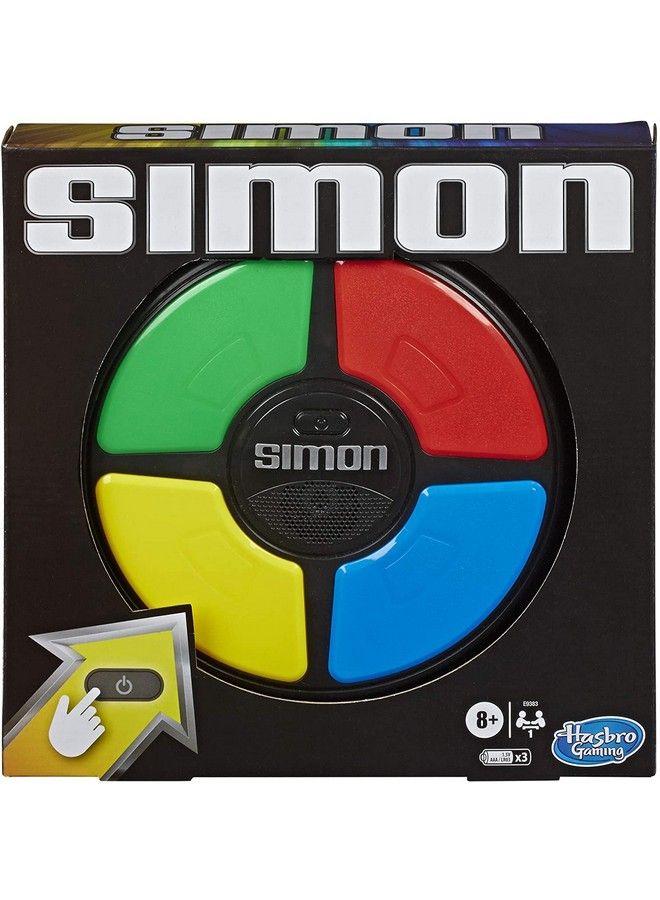 Simon Electronic Game With Digital Screen And Built In Counter 9 Inch Diameter