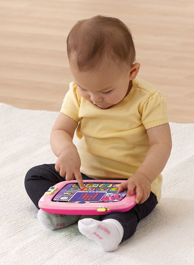 Light Up Baby Touch Tablet Pink