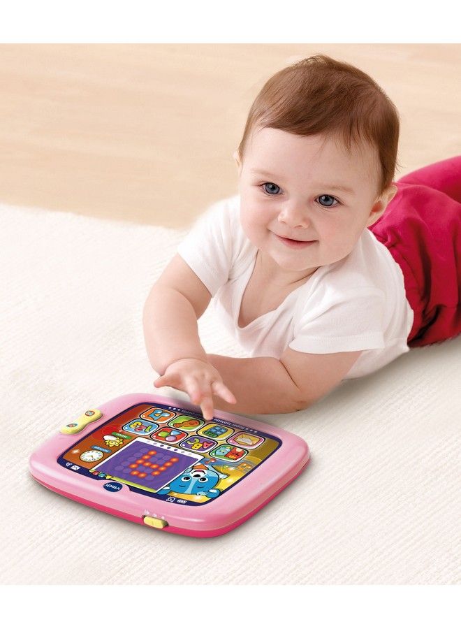 Light Up Baby Touch Tablet Pink