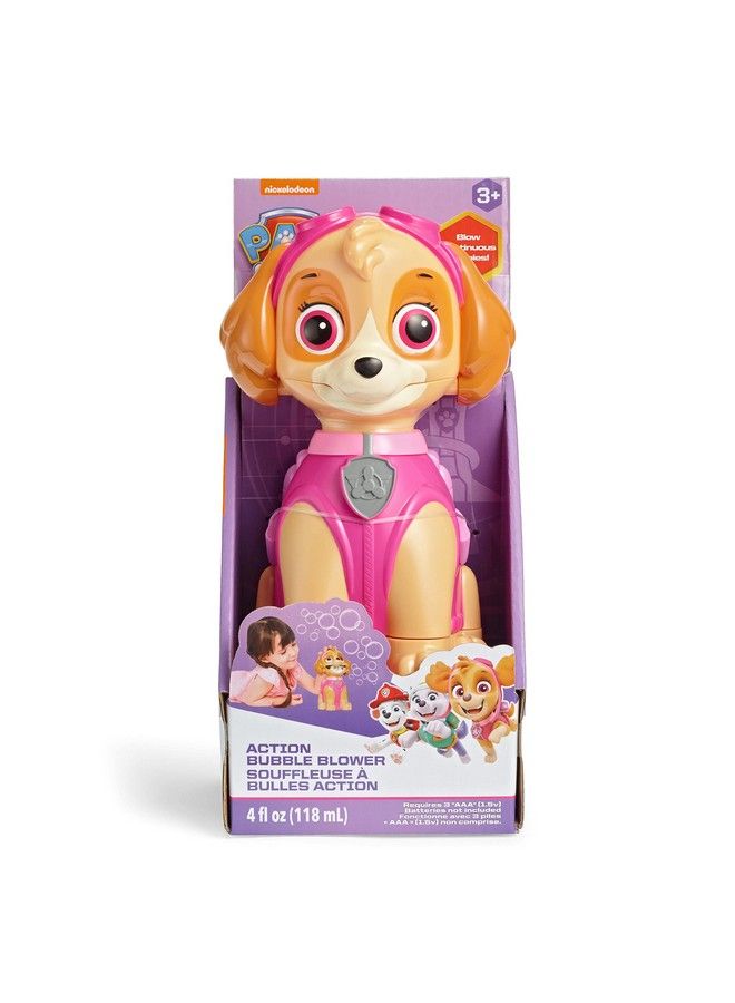Nickelodeon Little Kids Paw Patrol Skye Action Bubble Blower And Includes Bubble Solution Brown Pink
