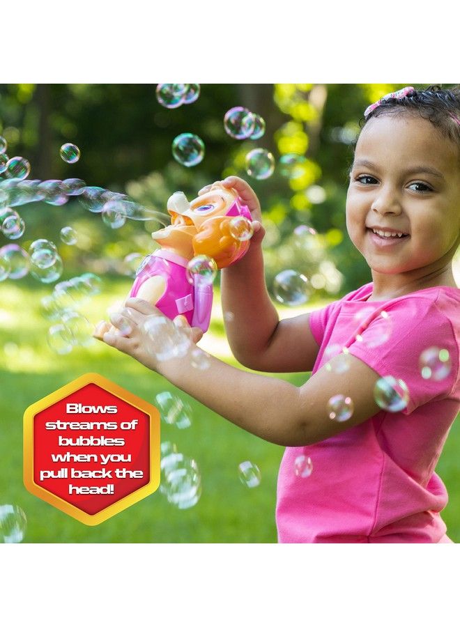 Nickelodeon Little Kids Paw Patrol Skye Action Bubble Blower And Includes Bubble Solution Brown Pink