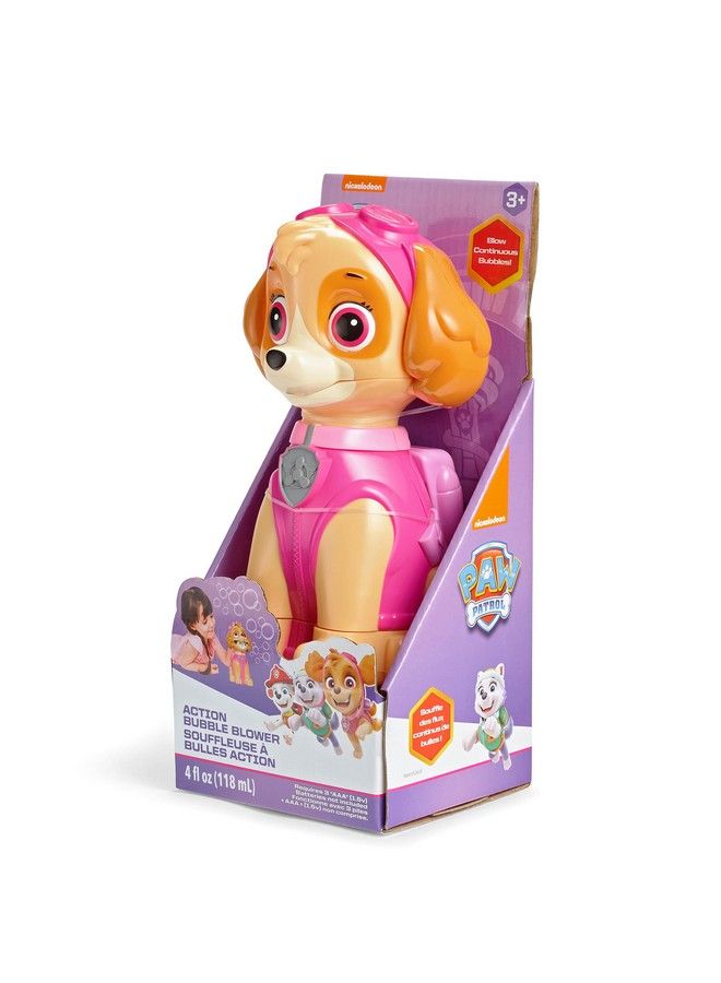 Nickelodeon Little Kids Paw Patrol Skye Action Bubble Blower And Includes Bubble Solution Brown Pink