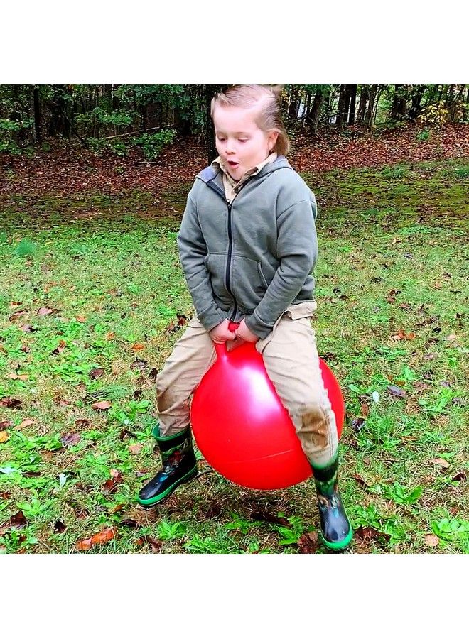 Space Hopper Ball With Pump 18In/45Cm Diameter For Ages 3 6 Hop Ball Kangaroo Bouncer Hoppity Hippity Hop