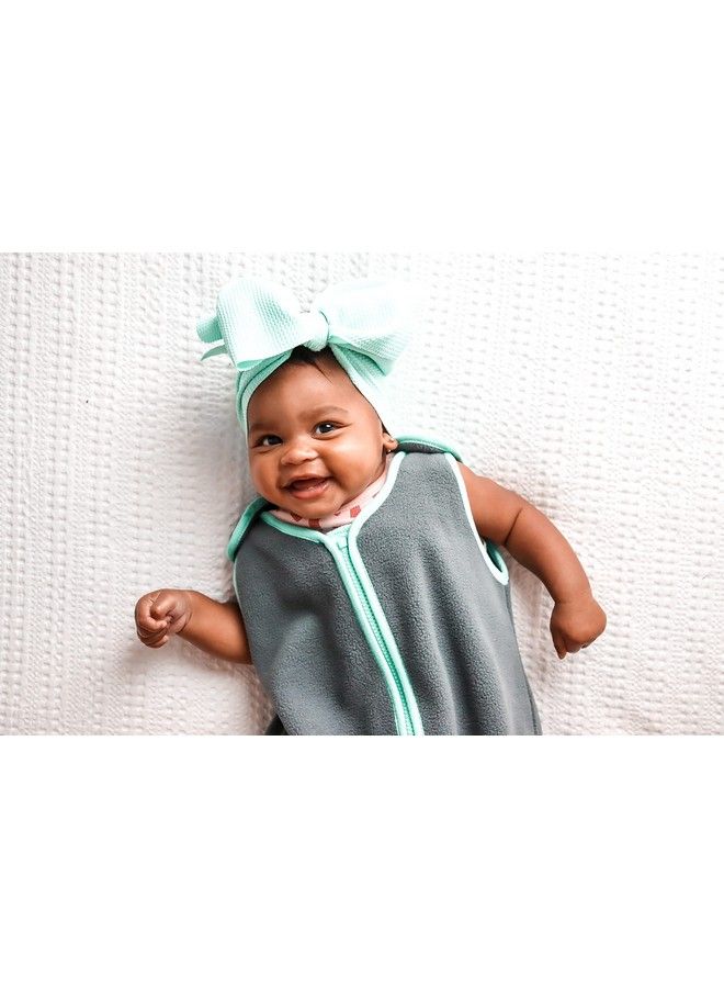 Sleep Nest Fleece Baby Sleeping Bag Lake Green Large (18 36 Months)