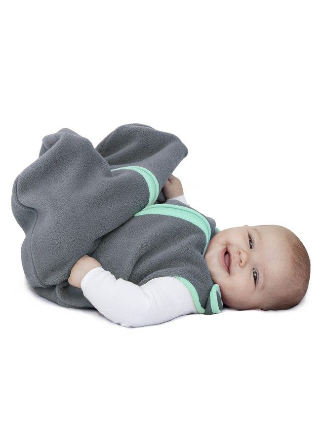 Sleep Nest Fleece Baby Sleeping Bag Lake Green Large (18 36 Months)