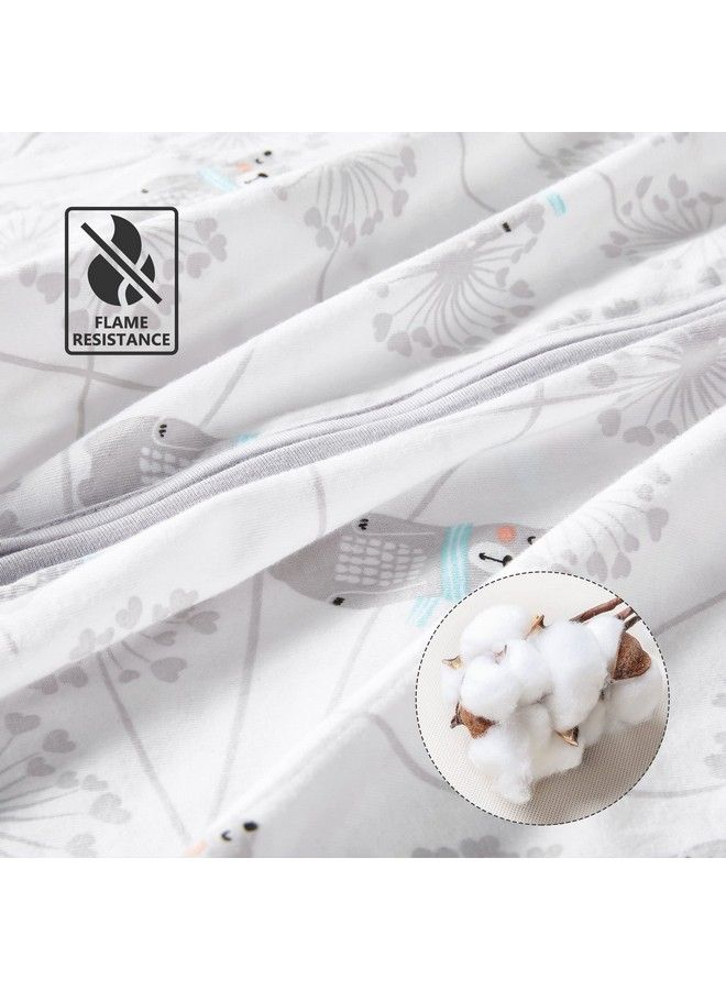 Sleep Sack Cotton Wearable Blanket Baby 2 Pack Set Fits Toddlers Age 12 18 Months Bear & Dandelion