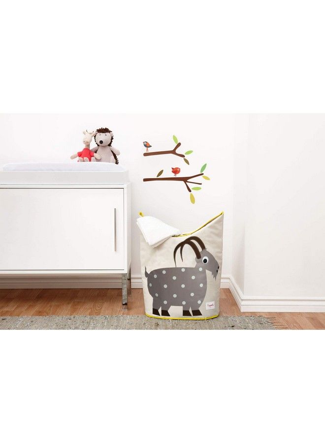 Baby Laundry Hamper Storage Basket Organizer Bin For Nursery Clothes Goat