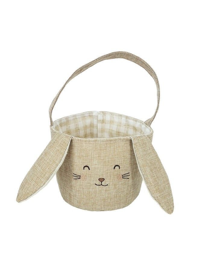 Premium Bunny Round Storage Basket With Handles For Organizing Can Be Used As Laundry Basket Toy Organizers Blanket Basket Nursery Décor Kids Room Décor & Much More 13 Inches