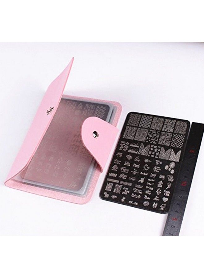 4Pcs Xl Nail Art Stamp Plates With Stamping Image Plates Collection Manicure Tools Plate Organizers