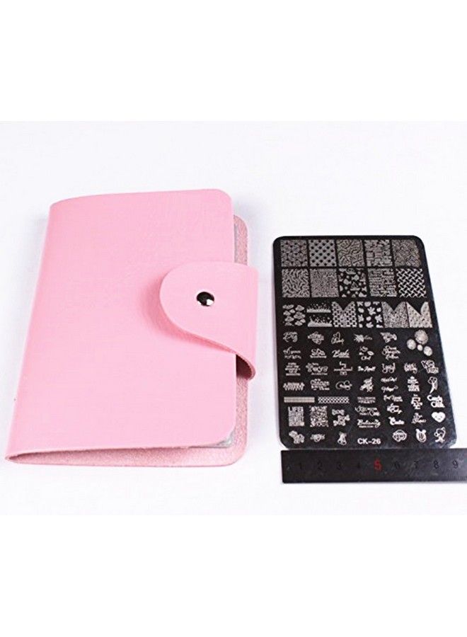 4Pcs Xl Nail Art Stamp Plates With Stamping Image Plates Collection Manicure Tools Plate Organizers