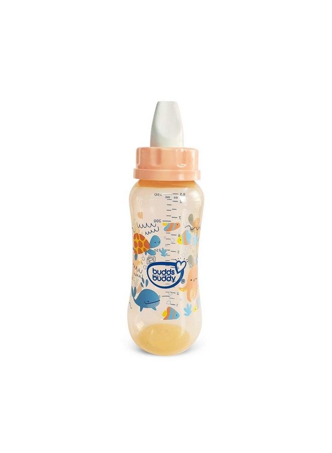 Elegant 3 In 1 Bottle (Feeding Bottle+Sipper+Cereal Feeder) 250 Ml (Brown)