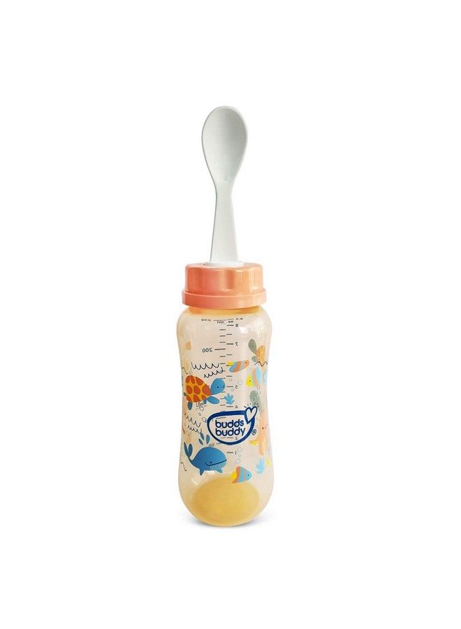 Elegant 3 In 1 Bottle (Feeding Bottle+Sipper+Cereal Feeder) 250 Ml (Brown)