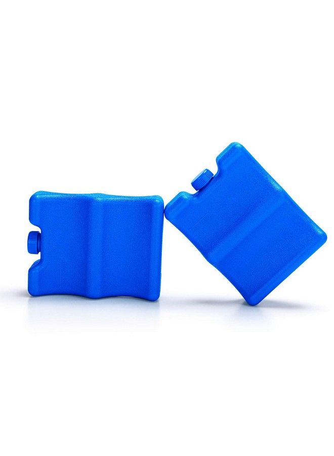 Reusable Ice Packs For Breastmilk Storage (Pack Of 2) Breastmilk Bottle Ice Packs For Breastfeeding Working Mom (Fit For 4 5 Ounce) Blue