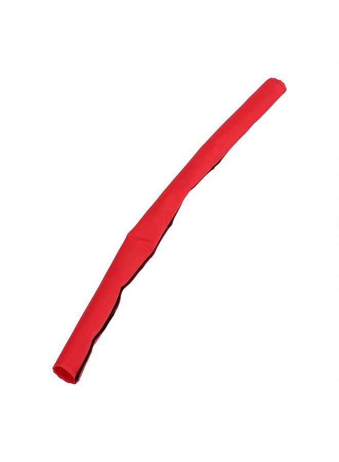 (Pack Of 2) Baby Pushchair Stroller Handle Bar Cover Infant Toddler Pram Bumper Bar Dust Proof Handle Sleeve(Red)