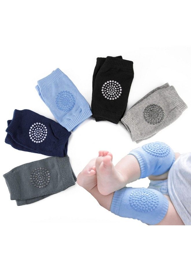 Baby Crawling Anti Slip Knee Pads Unisex Baby Knee Protectors Toddler Leg Warmer Safety Walking Kneepads 5 Pairs