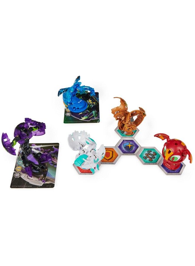 Geogan Brawler 5 Pack Exclusive Mutasect And Viperagon Geogan And 3 Collectible Action Figures Kids Toys For Boys