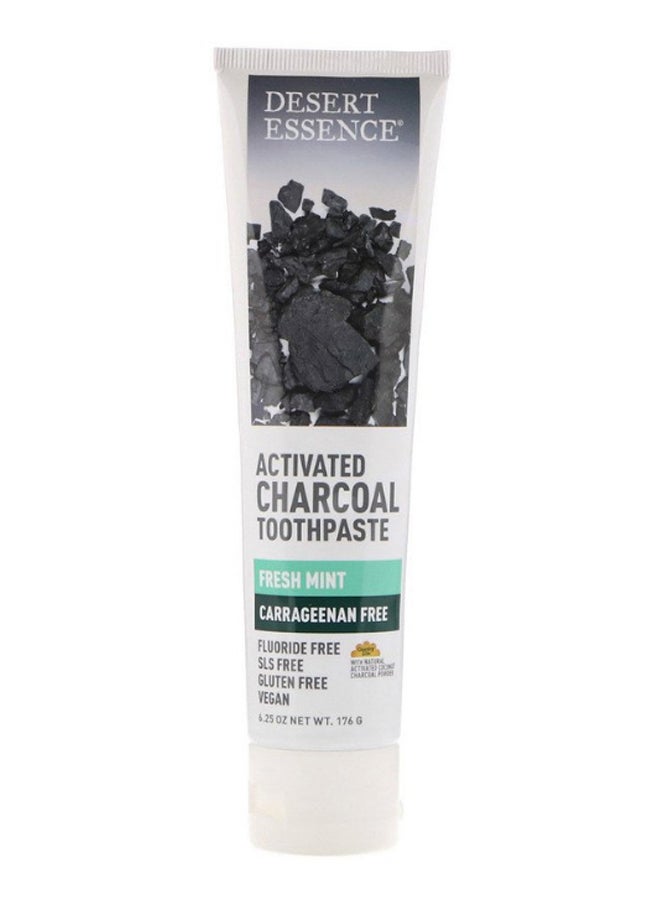 Fresh Mint Activated Charcoal Toothpaste