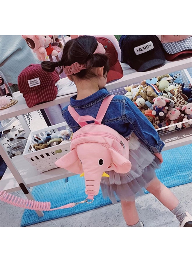 Cute Elephant-shaped Adorable and Attractive Children's Anti-lost Backpack With Adjustable Straps