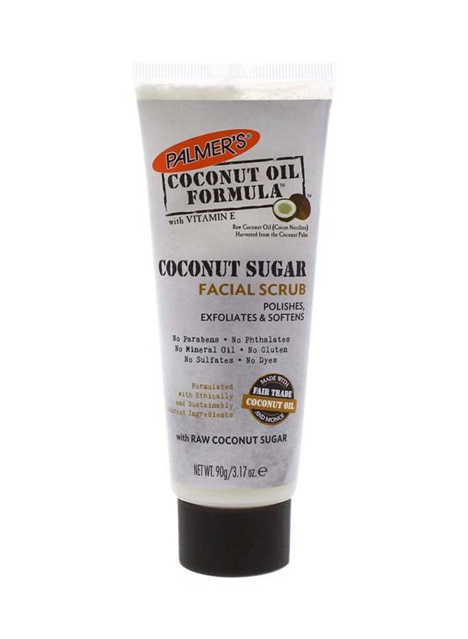 Coconut Sugar Facial Scrub Multicolour 90grams