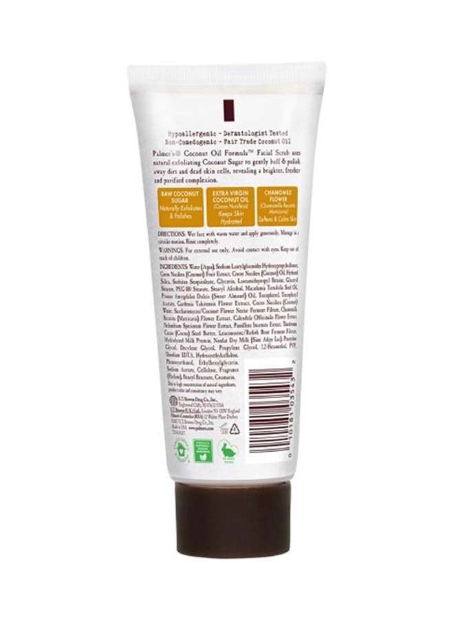 Coconut Sugar Facial Scrub Multicolour 90grams