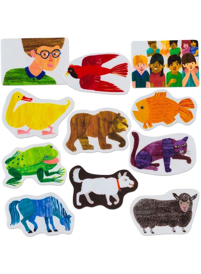 Brown Bear Brown Bear What Do You See? Precut Flannel/Felt Board Figures 11 Pieces Set