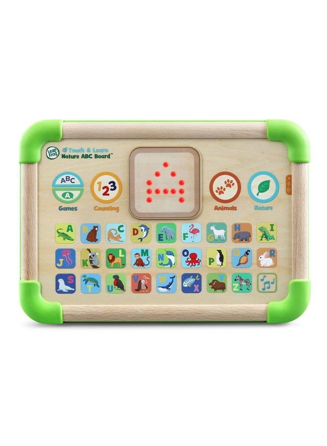 Touch And Learn Nature Abc Board Green