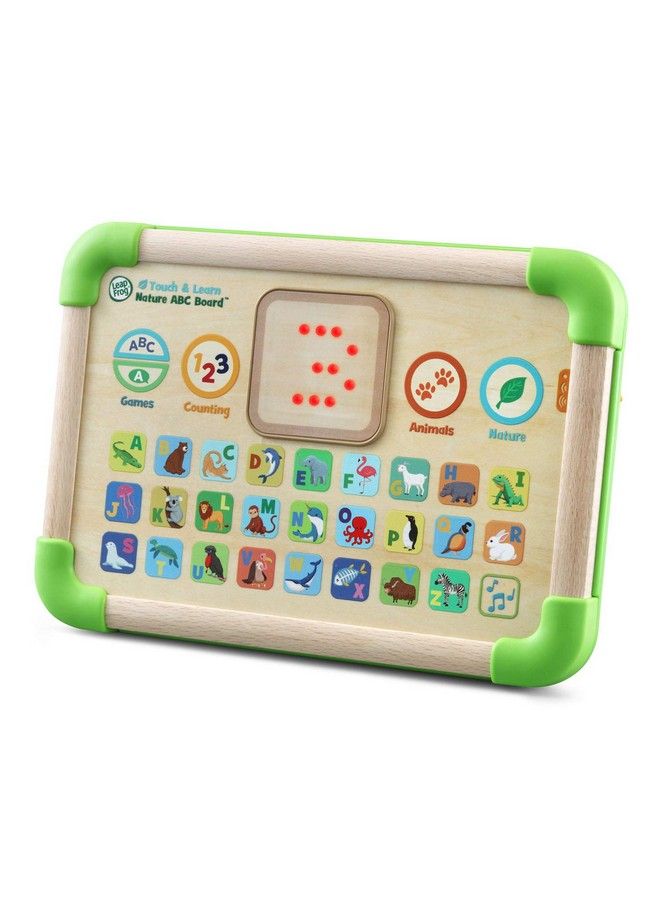 Touch And Learn Nature Abc Board Green