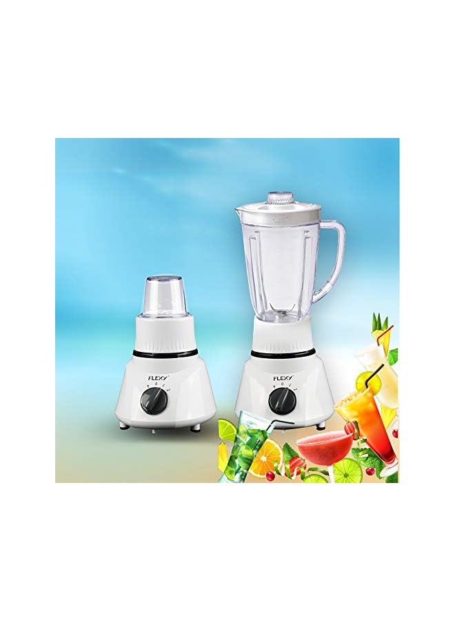 Germany 2 in 1 Food Processor Blender Mixer With Juicer Mincer & Mill