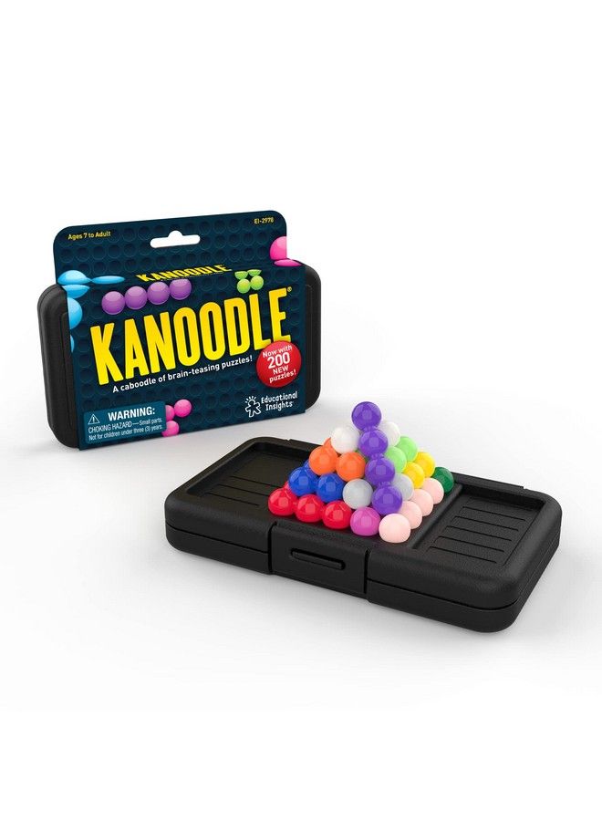 Kanoodle 3D Brain Teaser Puzzle Game Featuring 200 Challenges Gift For Ages 7+