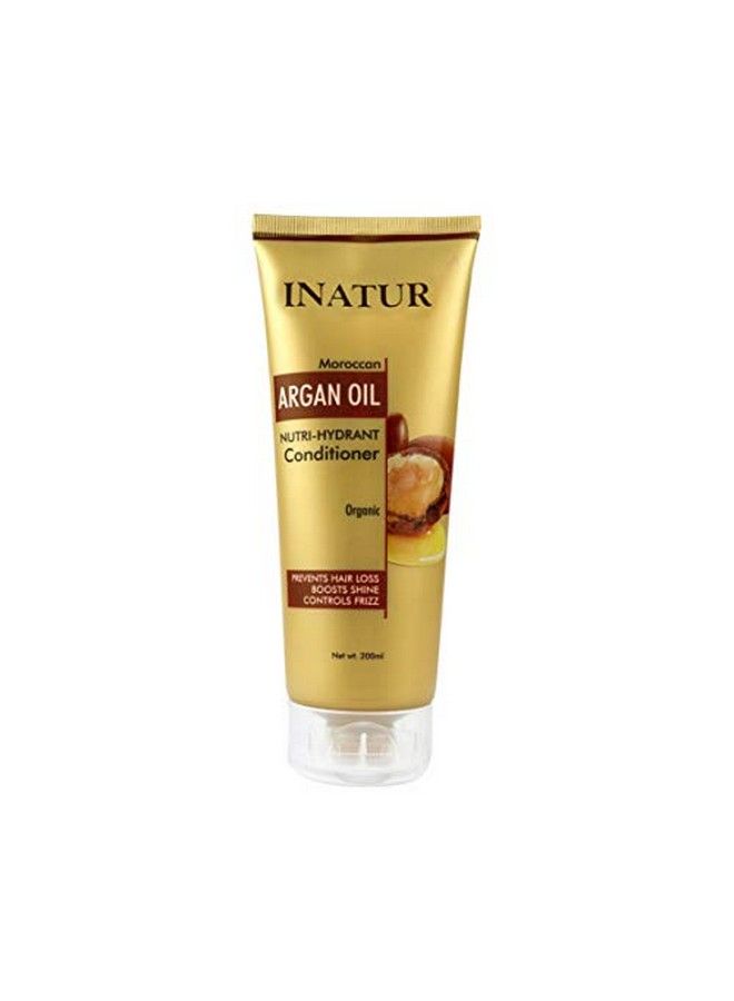 Argan Conditioner Boosts Shine Controls Frizz Sulphate Free With Organic Moroccan Argan Oil | 100% Paraben Free 200Ml