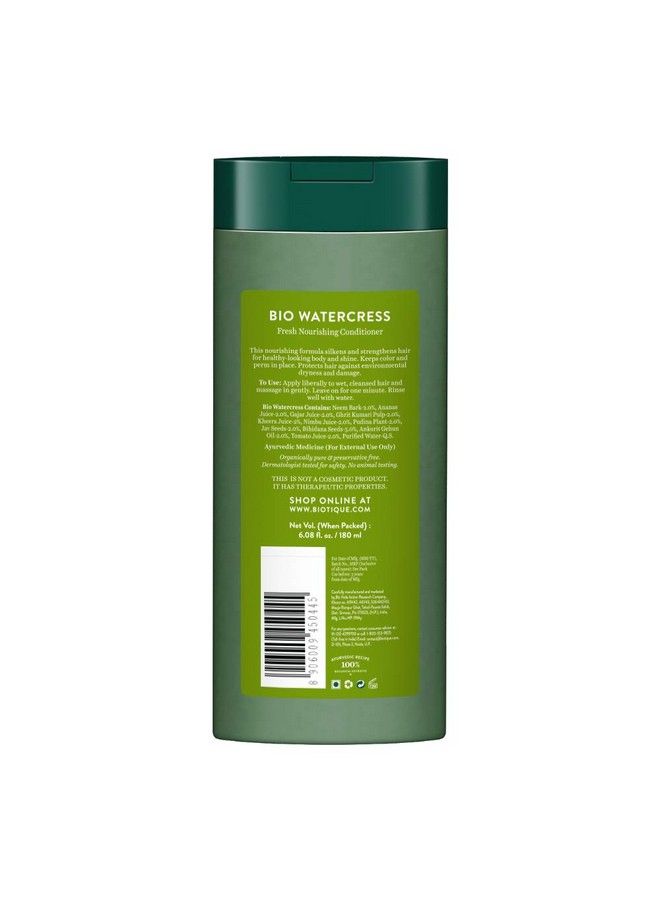 Bio Watercress Fresh Nourishing Conditioner 180Ml (Pack Of 2)