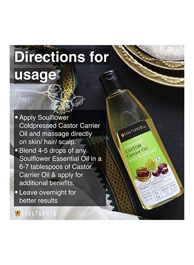 Coldpressed Castor Carrier Oil 225ml