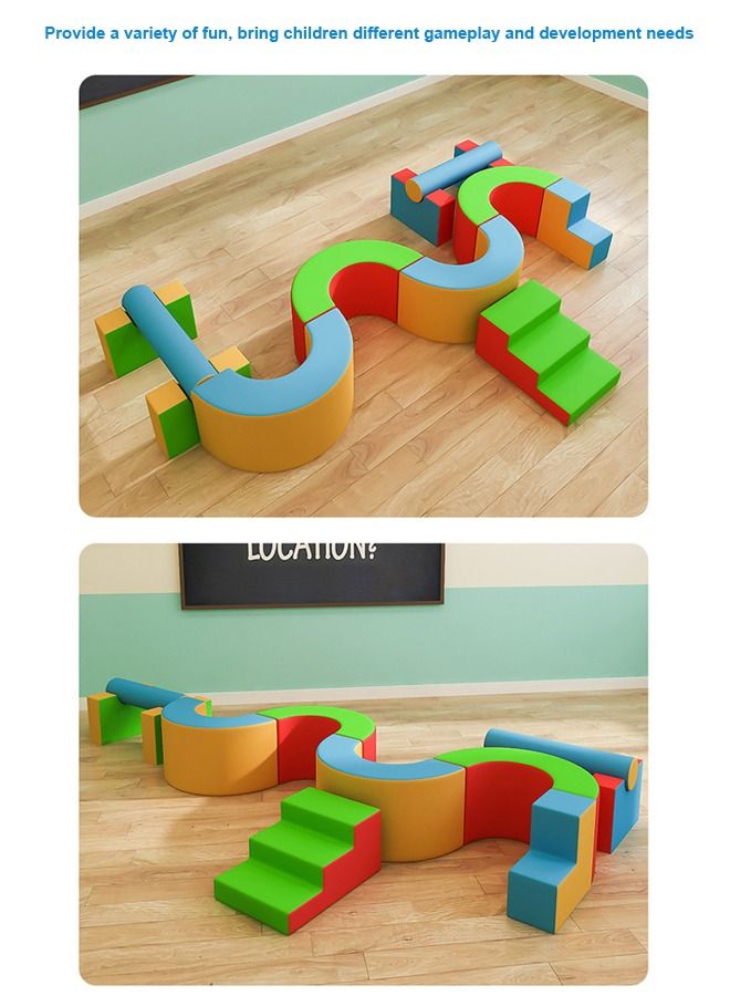 Children's Sensory Training Amusement Facilities Indoor Multi-Functional Playground Soft Game Set