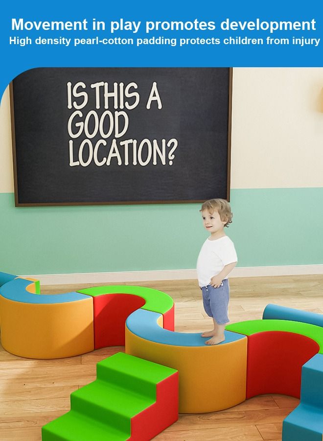Children's Sensory Training Amusement Facilities Indoor Multi-Functional Playground Soft Game Set