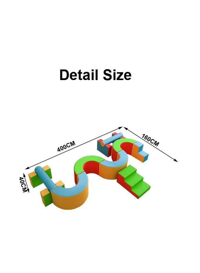 Children's Sensory Training Amusement Facilities Indoor Multi-Functional Playground Soft Game Set