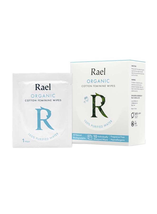 Organic Cotton Feminine Wipe
