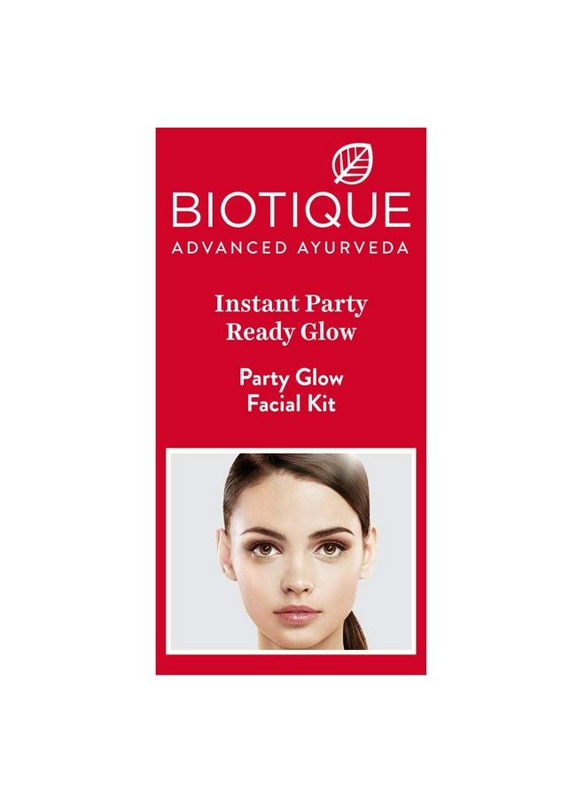 Party Ready Insta Glow Facial Kit Complete 6 Step Facial Kit 65G Multicolor (Pack Of 2)