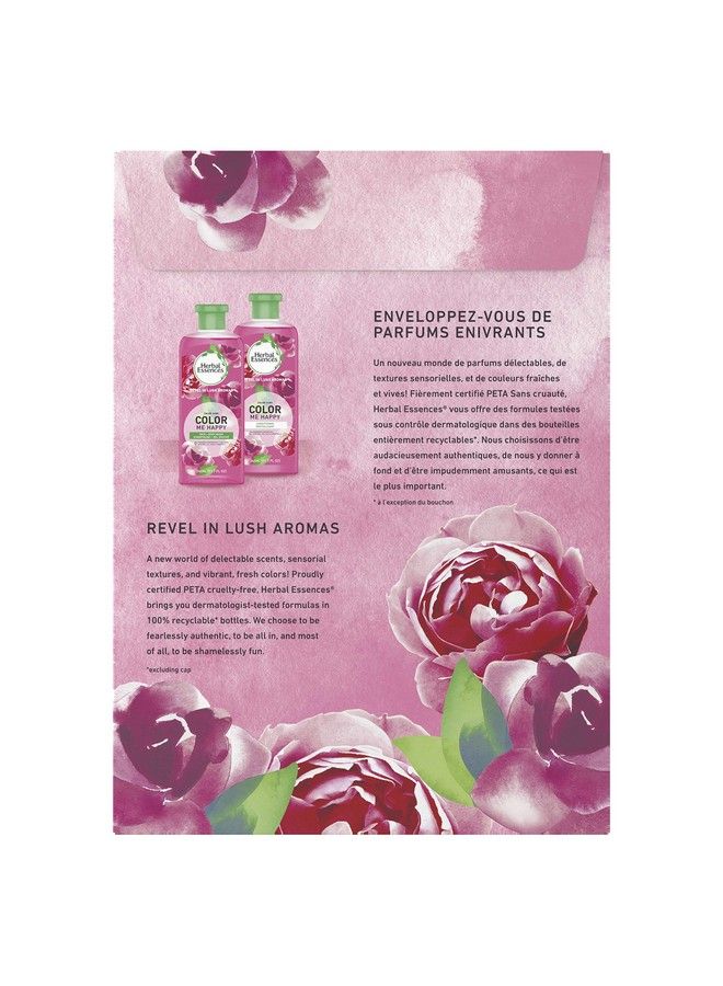 Color Me Happy Shampoo & Conditioner Bundle Pack 6.329 Fl Oz