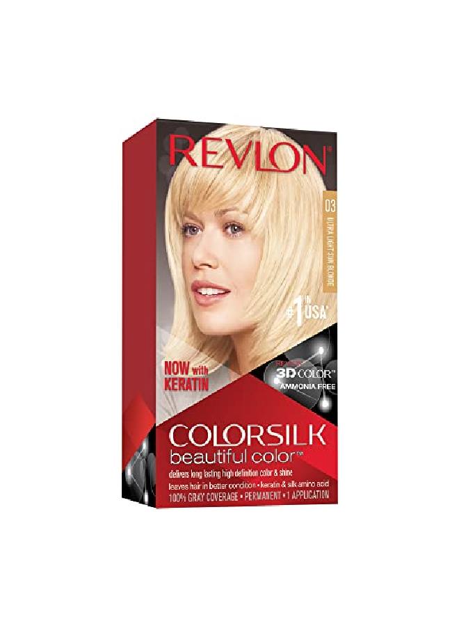 Colorsilk Hair Color 03 Ultra Light Sun Blonde 1 Ea (Pack Of 6)