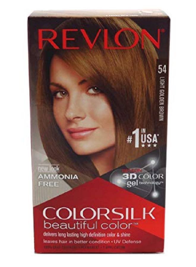 Colorsilk Hair Color 54 Light Golden Brown 1 Each ( Pack Of 3)