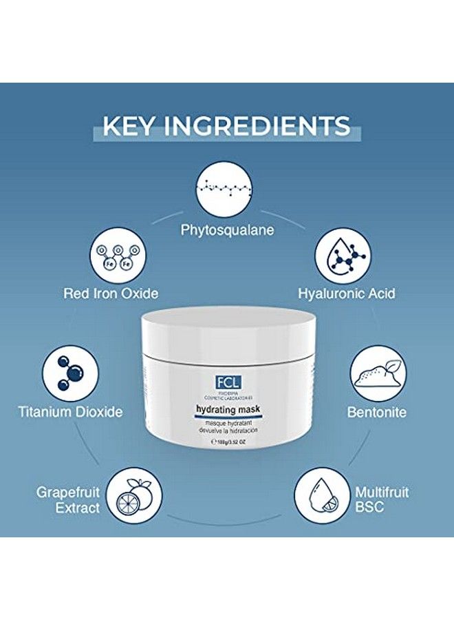 Fcl Hydrating Mask For Hydration Irritated Skin Dry Skin Nourishes Dehydrated Skin Diminishes Premature Ageing Replenishes Moisture Paraben & Silicone Free100Gm