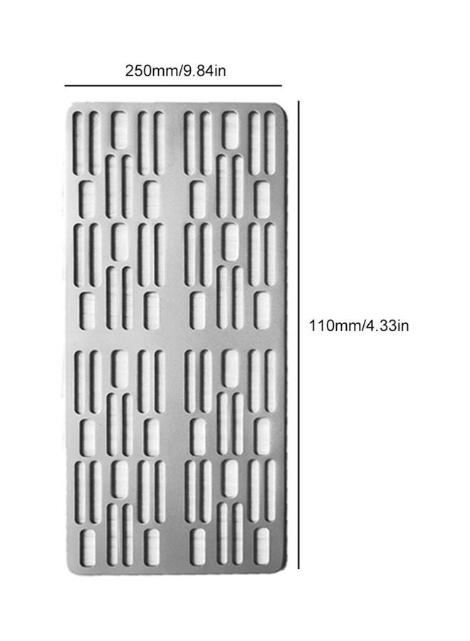 Camping Outdoor Thickened 2.0MM BBQ Grill 25x1x13cm