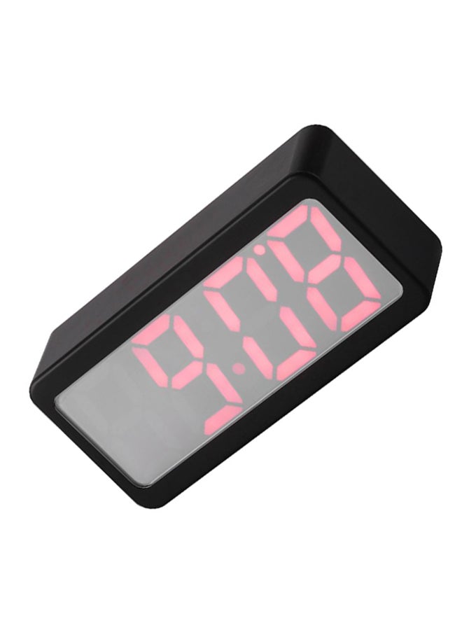 LED Digital Alarm Clock Black/Grey 15 x 9 x 4cm