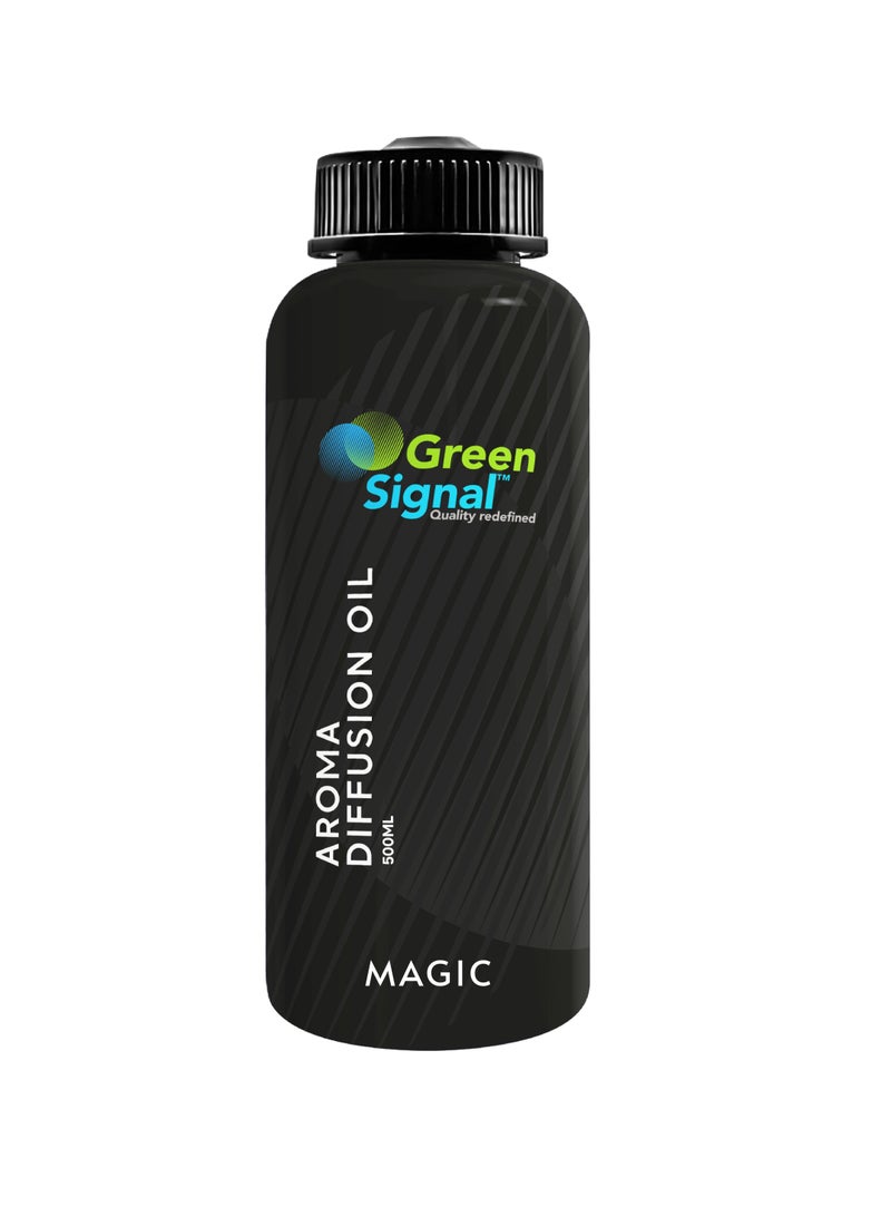 Green Signal Diffuser Aroma Oil- Magic (500ml)