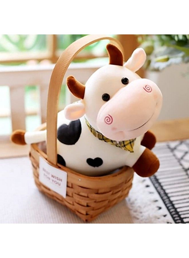 Cow Tremp Plush Soft Toy Cute Kids Animal Home Decor Boys;Girls (Pack Of 1)(30 Cm)