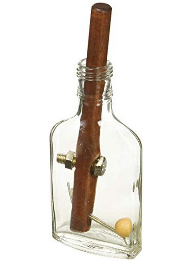 True Genius Grecian Glass Bottle Brainteaser Puzzle Disassembly Puzzle Brain Teaser Brain Teaser For Adults Gifts For Men Take Everything Out And Then Put Back Together