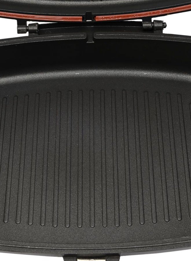 Double Sided Grill Pan Black 44cm