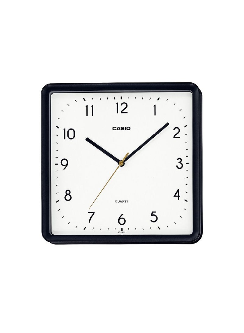 White Dial Colour Square IQ-152-1DF Black Colour Strap Cord Wall Clock
