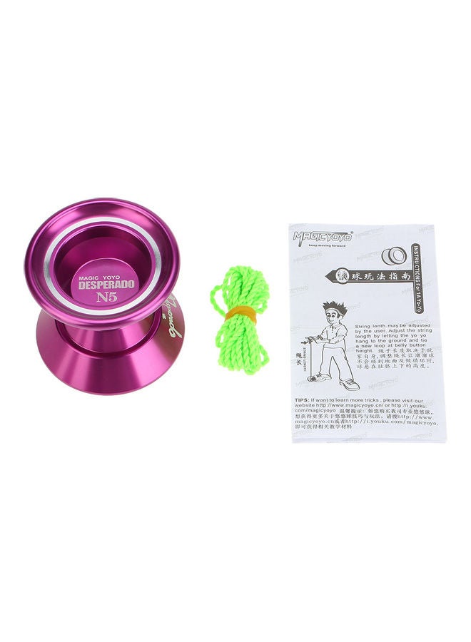 Professional Magic Yoyo N5 Desperado 8 Ball KK Bearing With Spinning String For Kids 9 x 6.2cm